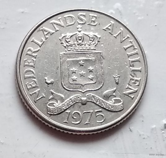 Нидерландские Антильские острова 25 центов, 1975 1-1-3