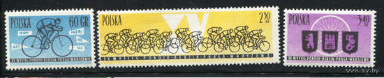 Польша 1962 Велогонка Мира. спорт серия 3 м **