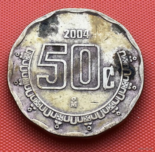 123-26 Мексика, 50 сентаво 2004 г.