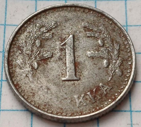 Финляндия 1 марка, 1945    ( 2-7-2 )