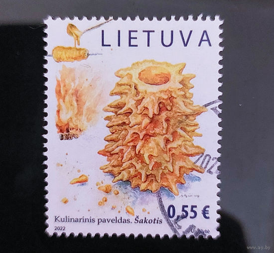 Литва 2022. Кулинария. Шакотис