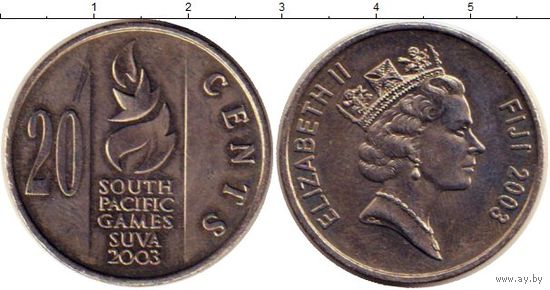 Фиджи 20 центов, 2003 Тихоокеанские игры 2003 UNC