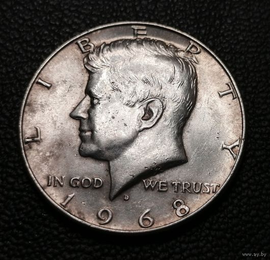 1/2 доллара 1968 Денвер