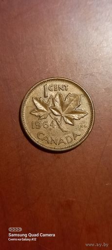 Канада, 1 цент 1964.