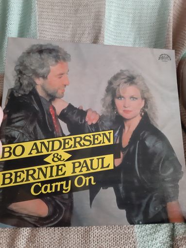 Пластинка BO ANDERSEN & BERNIE PAUL. Carry On.