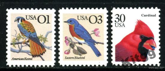 1991 США фауна Птицы (6-15) стандарт **