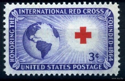 США 1952 Mi# 635 SC# 1016 (MNH**) Красный Крест