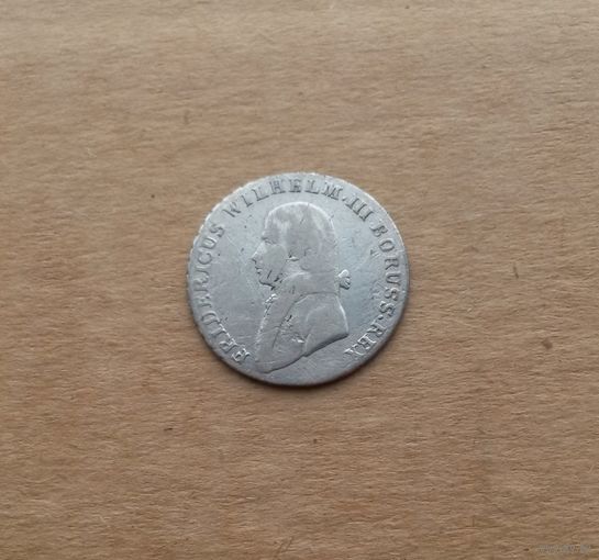 Пруссия, 4 гроша 1803 г., серебро, Фридрих Вильгельм III (1797-1840)