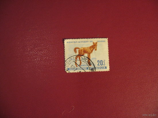 Марка Жеребёнок (лошадь) 1968 год Монголия