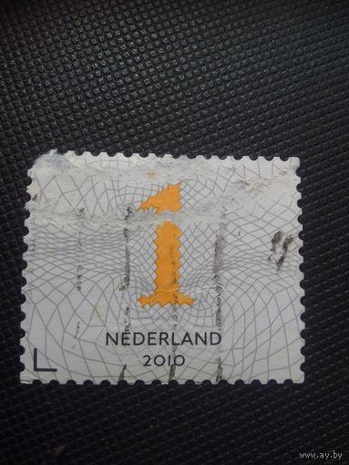 Нидерланды. Стандарт. 2010г. гашеная