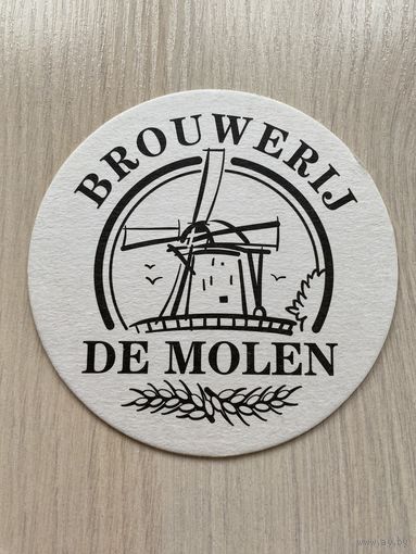 Подставка под пиво Brouwerij de Molen
