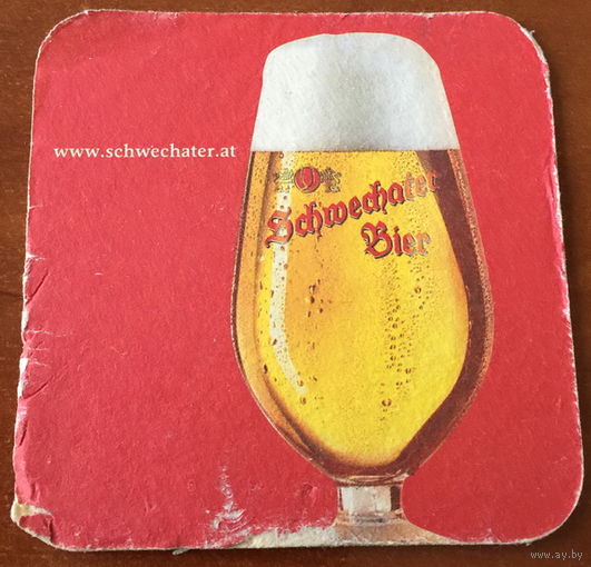 Подставка под пиво Schwechater Bier