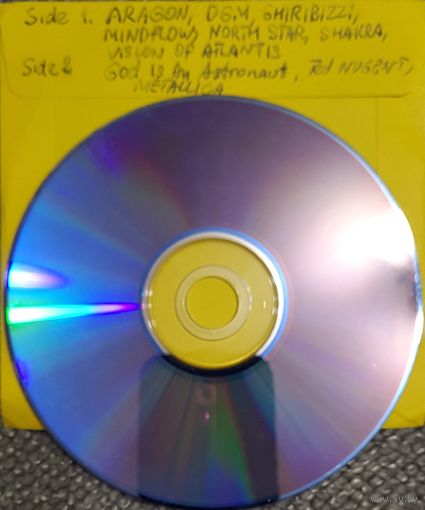 DVD MP3 дискография - ARAGON, DGM, GHIRIBIZZI, MINDFLOW, NORTH STAR, SHAKRA, VISION OF ATLANTIS, GOD IS AN ASTRONAUT, Ted NUGENT, METALLICA - 1 DVD-9