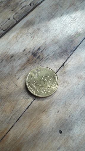 ЛАТВИЯ пол евро  2014 год