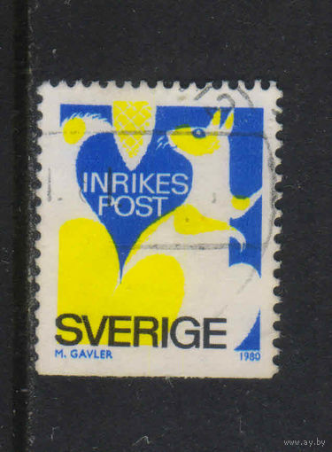 Швеция Дисконтные марки 1980 Белка #1105