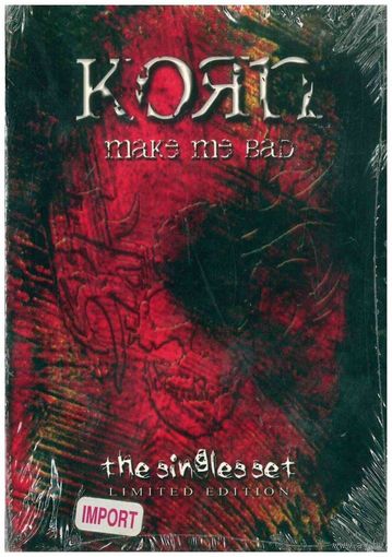 2CD-single Box-set Korn - Make Me Bad - The Singles Set (Limited Edition) (2000)
