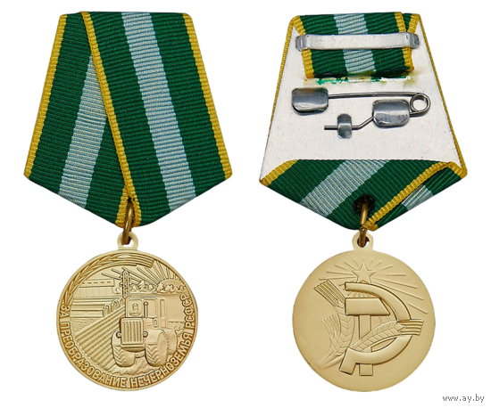Копия Медаль За преобразование Нечерноземья РСФСР