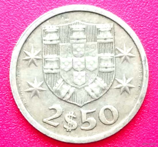 2.5 Эскудо 1976 год * Португалия