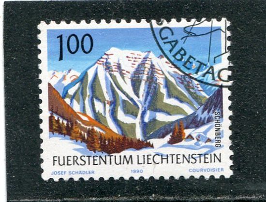 Лихтенштейн. Гора Шенберг