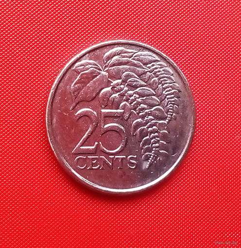 05-12 Тринидад и Тобаго, 25 центов 2012 г.