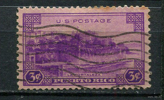 США - 1937 - Архитектура 3С - [Mi.408] - 1 марка. Гашеная.  (Лот 63EE)-T2P39