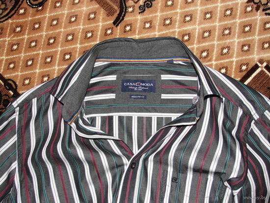 Рубашка Casa Moda 100 % хлопок оригинал.48 (M).182см, ворот 39/40.