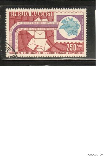 Мадагаскар-1974 (Мих.716) гаш. , Почтовый союз (одиночка)