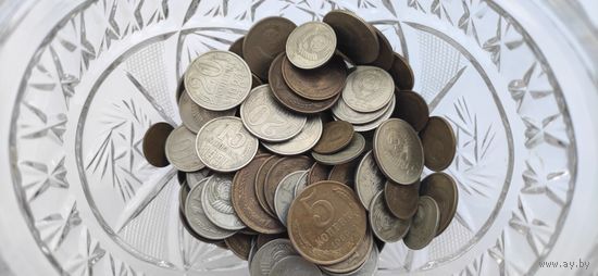 Монеты СССР 1961-1991 г.г. 200шт