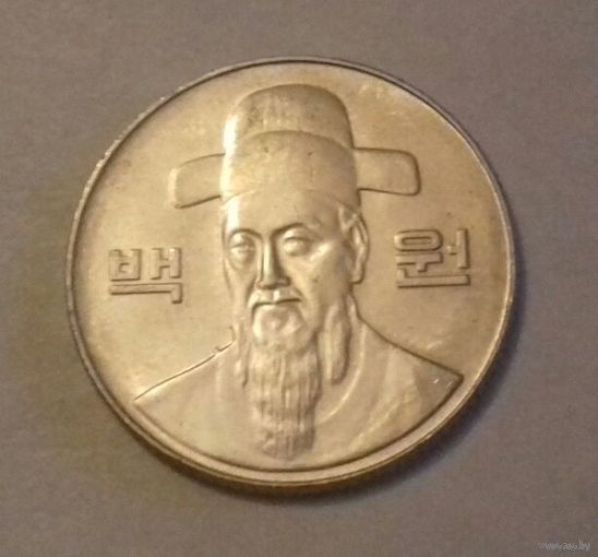 100 вон, Южная Корея 2000 г.