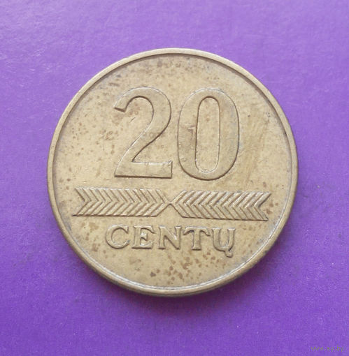 20 центов 2008 Литва #01