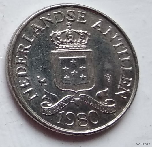 Нидерландские Антильские острова 25 центов, 1980 1-1-19