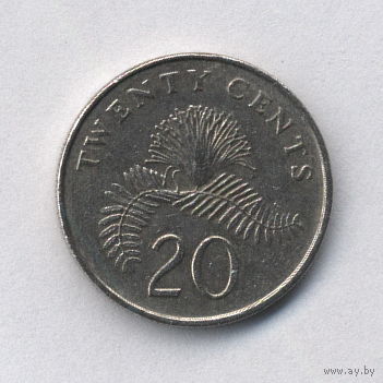 Сингапур, 20 центов 1989 г.