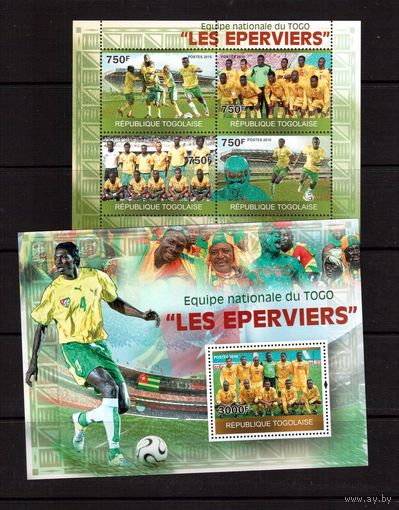 Того-2010,(Мих.3569-3572,Бл.525)  ** Спорт,Футбол