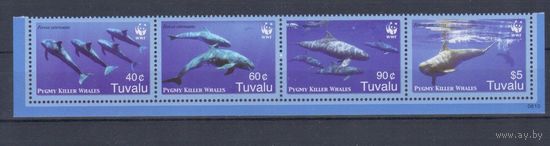 [782] Тувалу 2006. Морская фауна.Киты,дельфины. (WWF)