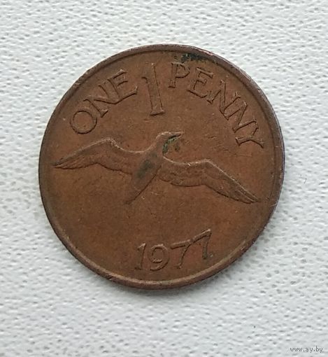 Гернси 1 пенни, 1977 1-8-15