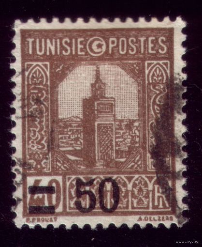 1 марка 1930 год Тунис 166
