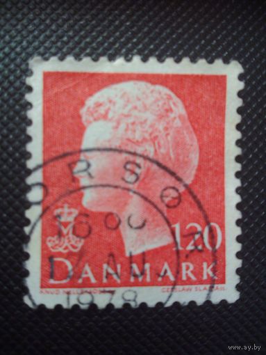 Дания. Стандарт. 1977г. гашеная