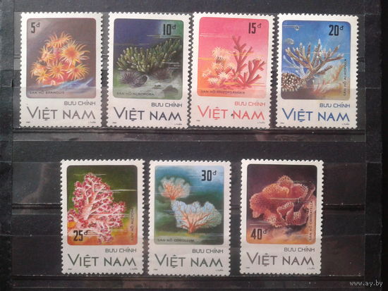 Вьетнам 1987 Кораллы** Полная серия