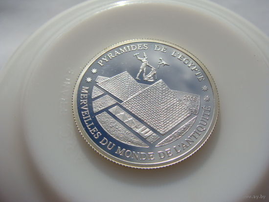 Кот-д'Ивуар.  500 франков 2008 год  UC#210  "Египетские пирамиды"