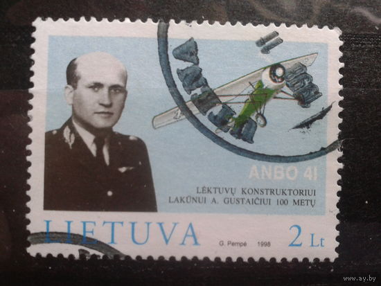 Литва 1998 Авиаконструктор