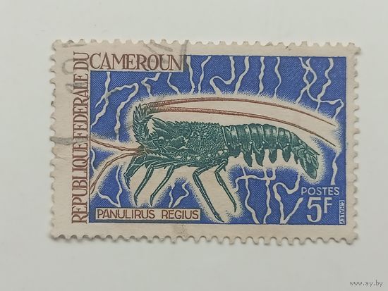 Камерун 1968. Рыба и ракообразные
