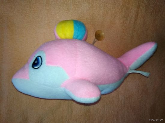 Мягкая игрушка Дельфин из дельфинария в Сочи