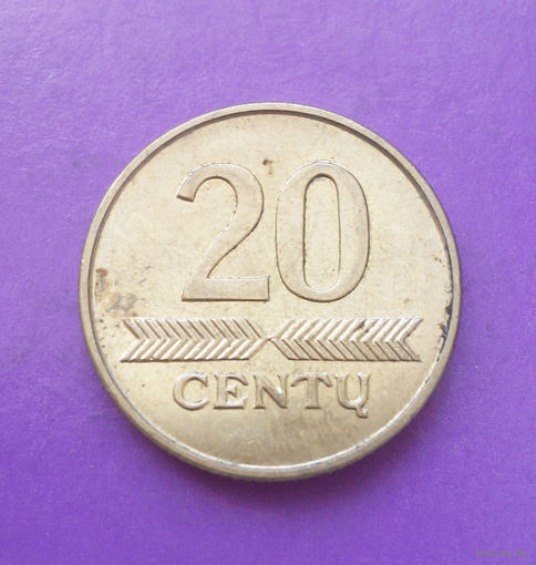 20 центов 2008 Литва #05
