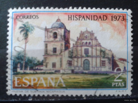 Испания 1973 Церковь в Никарагуа