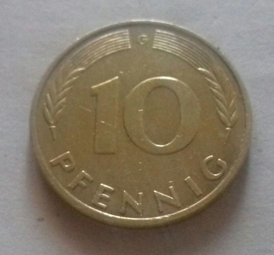 10 пфеннигов, Германия 1993 G