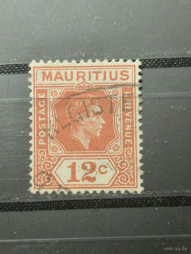 Маврикий 1938г. Король Георг 6