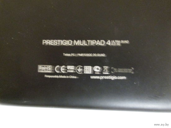 Планшет Prestigio Multipad 4 с аккумулятором.