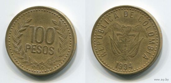 Колумбия. 100 песо (1994)