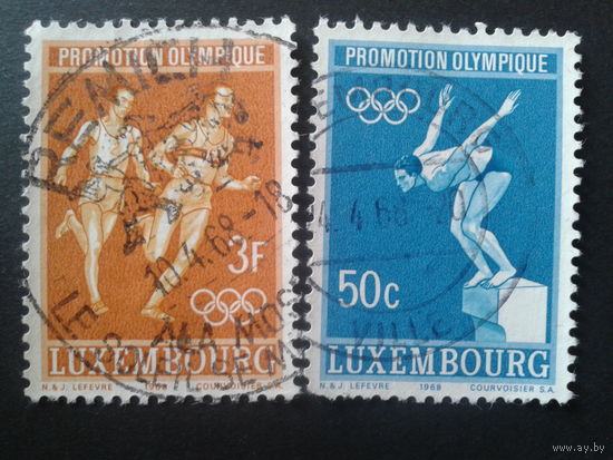 Люксембург 1968 олимпиада в Мехико