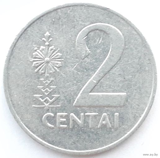 Литва 2 цента, 1991 (4-5-3)